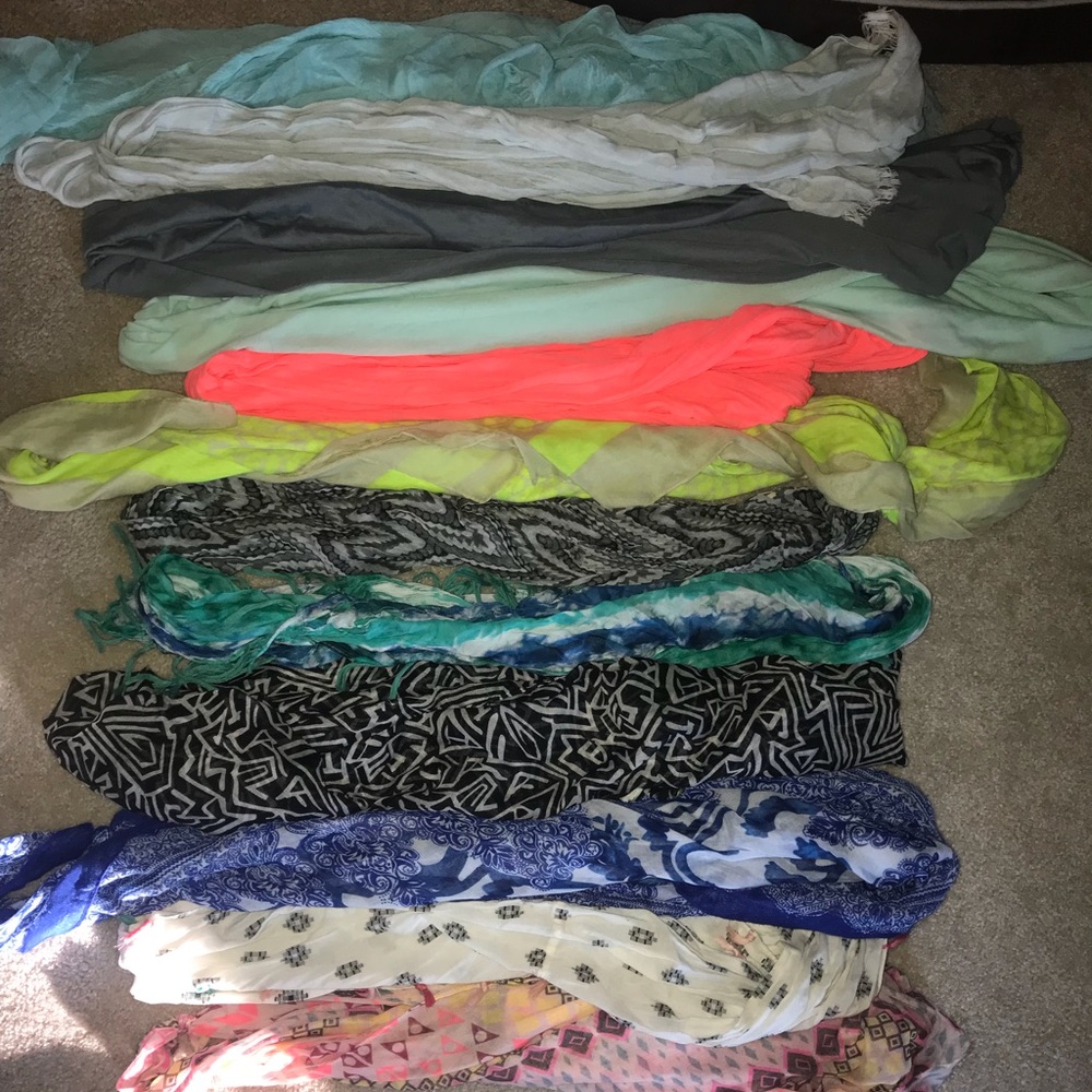 12 Scarf Bundle